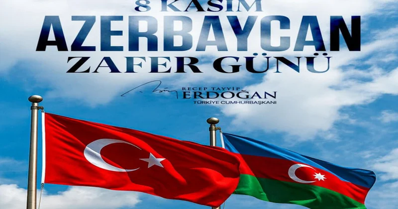 Türkiyə Prezidenti sosial şəbəkə hesablarında Azərbaycan xalqını Zəfər Günü münasibətilə təbrik edib