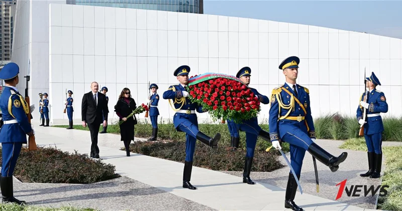 В Баку состоялось открытие Музея Победы В мероприятии приняли участие Президент Ильхам Алиев и первая леди Мехрибан Алиева