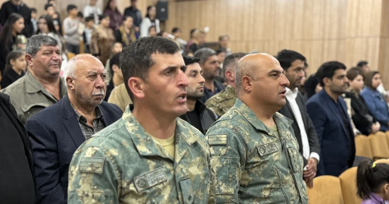 Физули отпраздновал День Победы концертом и выставкой детского творчества ФОТО