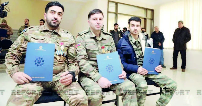 Vətən onların qəhrəmanlığını yüksək qiymətləndirir