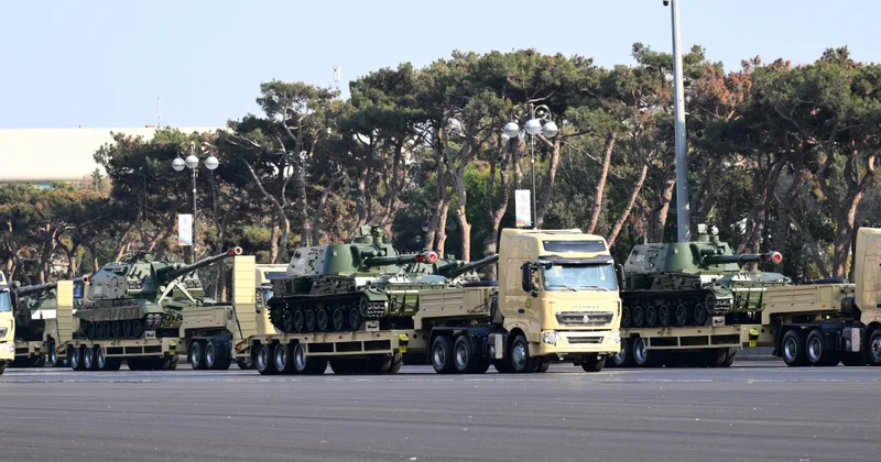 Военный парад в Баку