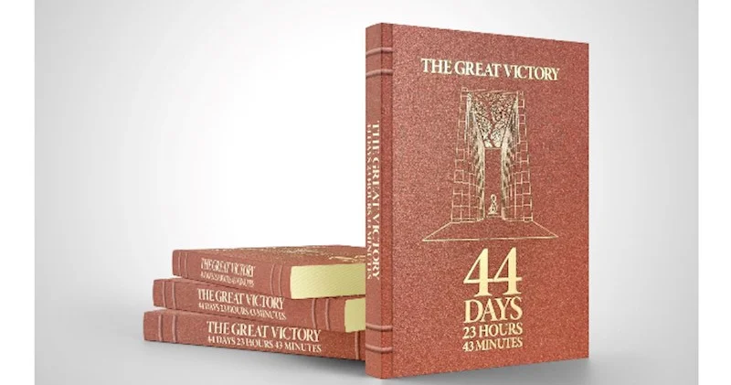 THE GREAT VICTORY. 44 DAYS.23 HOURS.43 MINUTES adlı nəşr çapa hazırlanmışdır