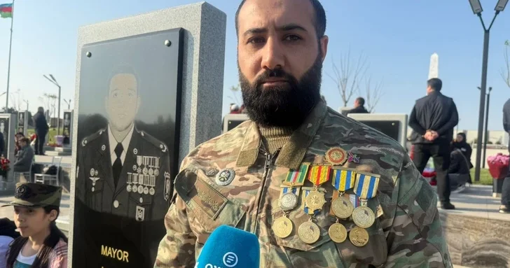 Боевой товарищ шехида майора: Он оставил штаб и пошел на передовую сражаться с врагом