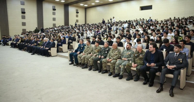 Bakı Ali Neft Məktəbində şəhid Alı Həsənliyə həsr edilmiş film nümayiş olunub