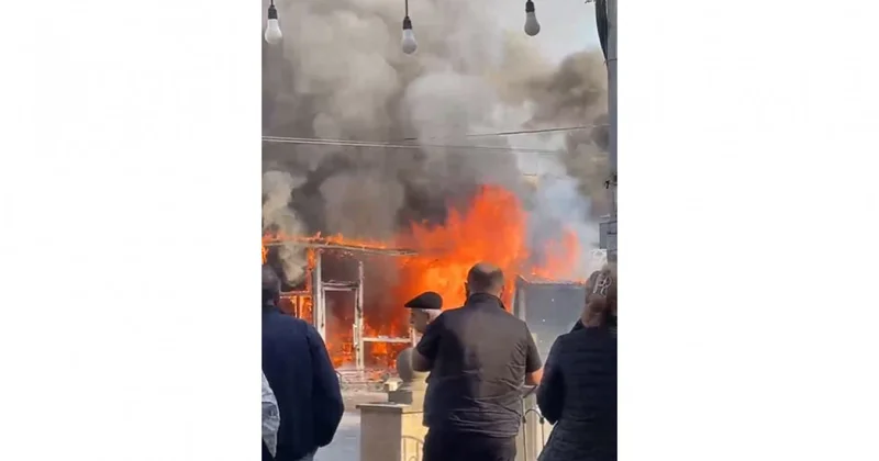 FHN Maştağadakı yanğınla bağlı məlumat yayıb VİDEO YENİLƏNİB