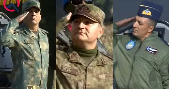 Generalların yeni rütbədə ilk FOTOLARI