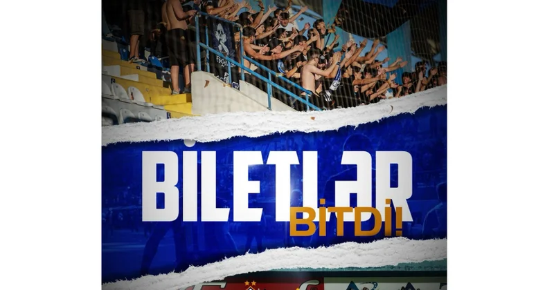 Azərbaycan derbisi üçün satışa çıxarılan bütün biletlər alınıb