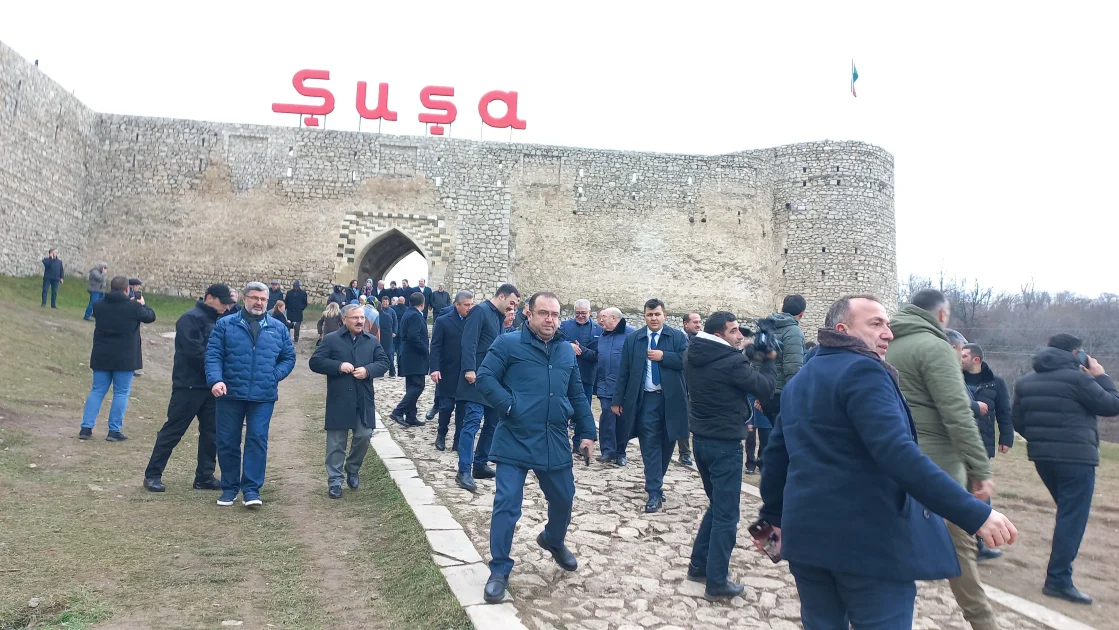 Beynəlxalq Parlament Konfransının iştirakçıları Şuşada olublar