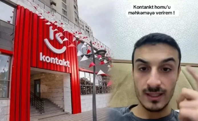 Türk bloger “Kontakt Home”dan Türkiyə səfirliyinə şikayət edib VİDEO KONKRET