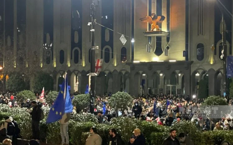 Gürcüntanda etiraz aksiyasında yaralananların sayı artıb