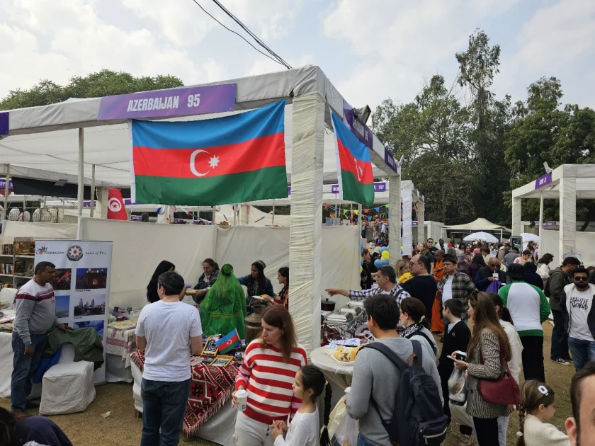 Azərbaycan NyuDehlidə təşkil edilmiş diplomatik xeyriyyə yarmarkasında təmsil olunub