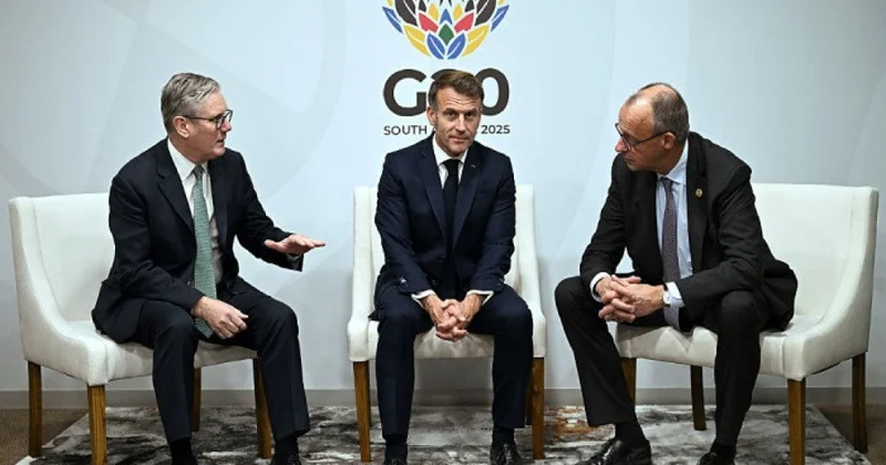 Londonda Britaniya, Fransa və Almaniya liderlərinin Zelenski ilə danışıqları başlayır