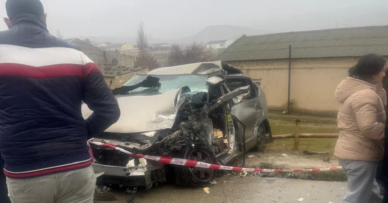 Смертельная авария в Абшероне: грузовик врезался в легковушку Minval Politika