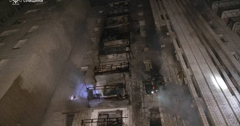 Rusiya Ukraynaya dron zərbələri endirib: Yaralılar var