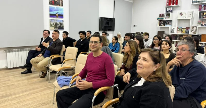 Azərbaycan Animasiya Assosiasiyasının sədri Rəşid Ağamalıyev tələbələrlə görüşüb