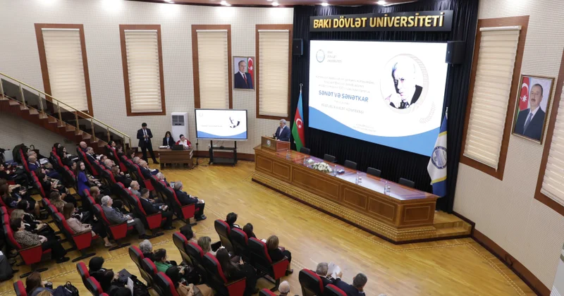 Xalq şairi Bəxtiyar Vahabzadənin anadan olmasının 100 illiyinə həsr olunmuş elmi konfrans