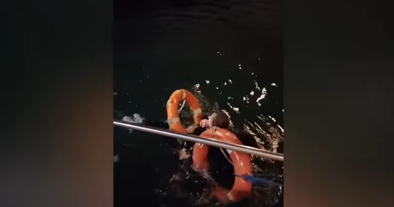 На бакинском бульваре спасен тонущий человек Minval Politika