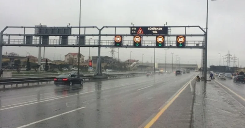 Aeroport yolunda sürət həddinə dəyişklik edildi