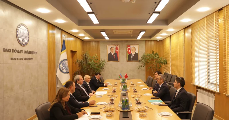 Yunus Əmrə İnstitutunun prezidenti BDU da olub