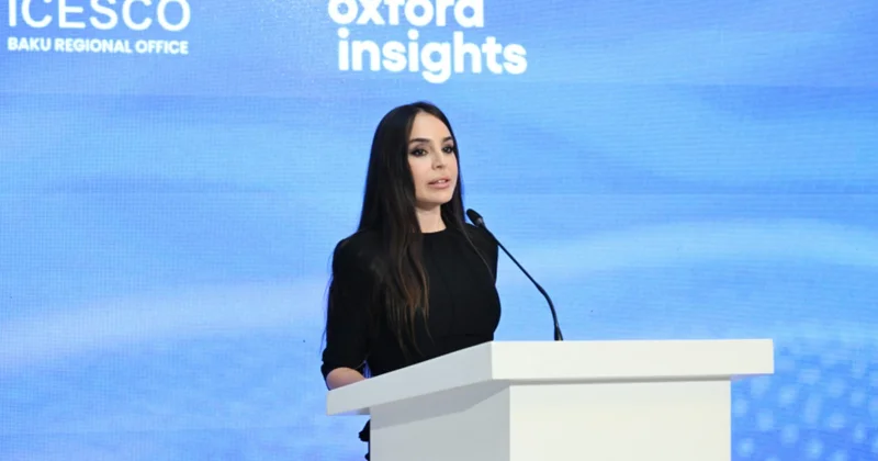 Лейла Алиева выступила на международной конференции в Баку Minval Politika