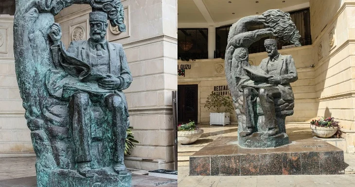 Zərdabinin heykəli ortada qaldı “Bu, müsbət, amma gecikmiş qərardır”