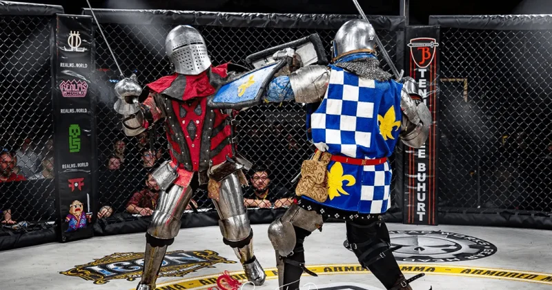 В США прошел рыцарский турнир ВИДЕО