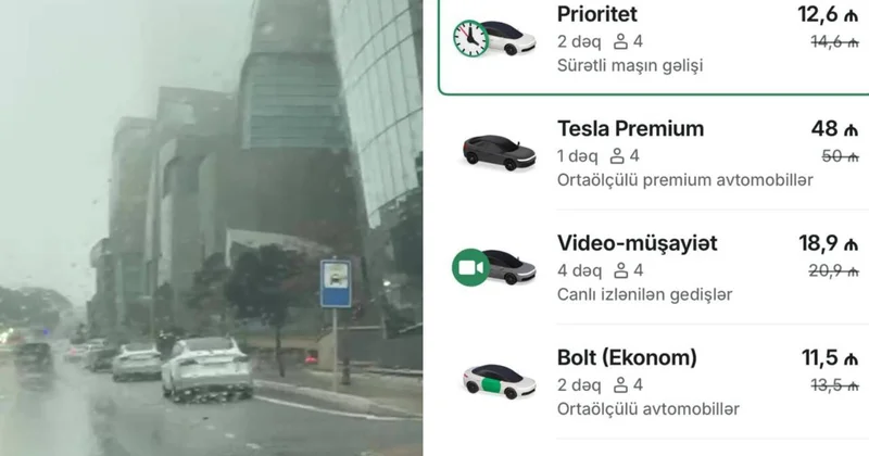 “Bolt” biznes taksiləri bloklayır Aeroporta 50 manatlıq “Tesla” oyunu nədir? ŞİKAYƏT