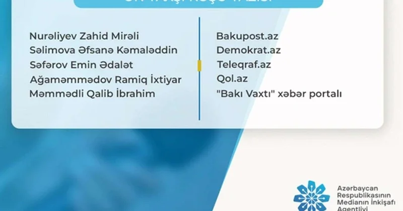 "Bakupost"un əməkdaşı müsabiqədə qalib oldu