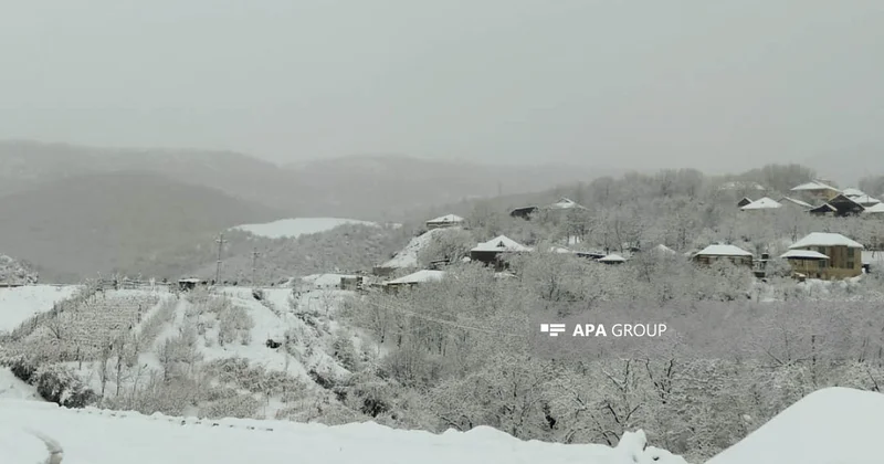 Bəzi yerlərə yağış, Kəlbəcər, Laçın, Qubadlı, Şahdağa isə qar yağır FAKTİKİ HAVA