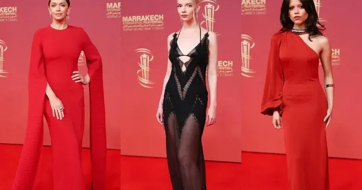 Məşhurlar bu dəfə Mərakeşdə Fotolar