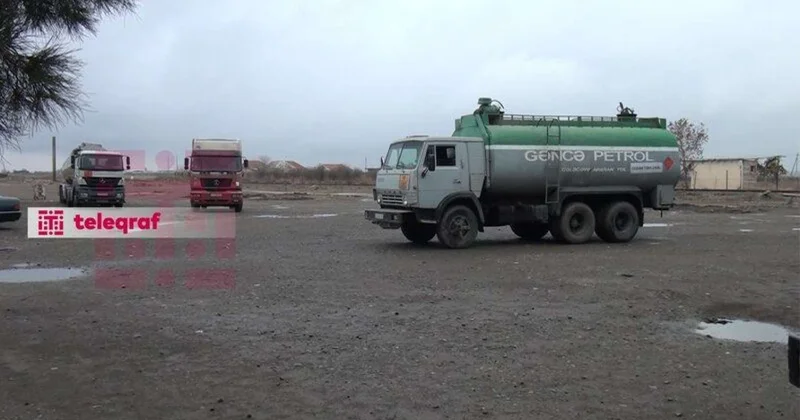 Gəncə Neftbazası fəaliyyətini dayandırdı FOTO