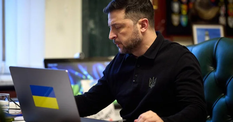 “Ukraynanın təhlükəsizlik zəmanətləri ABŞ Konqresi tərəfindən təsdiqlənməlidir” Zelenski