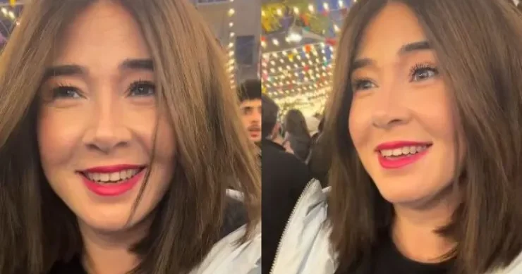 Elnarənin şəhərin ortasında mahnı oxuması GÜNDƏM OLDU VİDEO