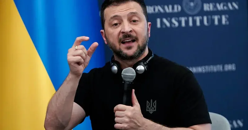 Zelenski bir suala cavab istədi