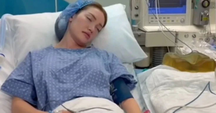 Bədənindəki dolğular Danlanı xəstəxanalıq etdi Foto