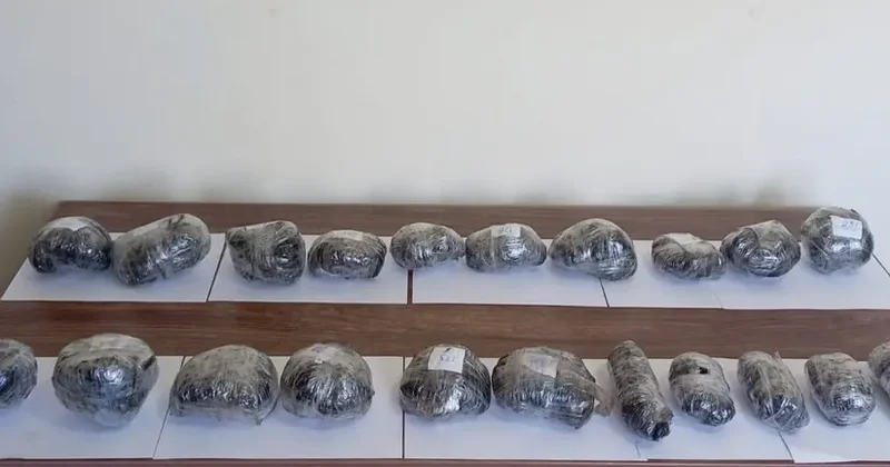 İrandan Azərbaycana 8 kq dan çox narkotik keçirilməsinin qarşısı alınıb