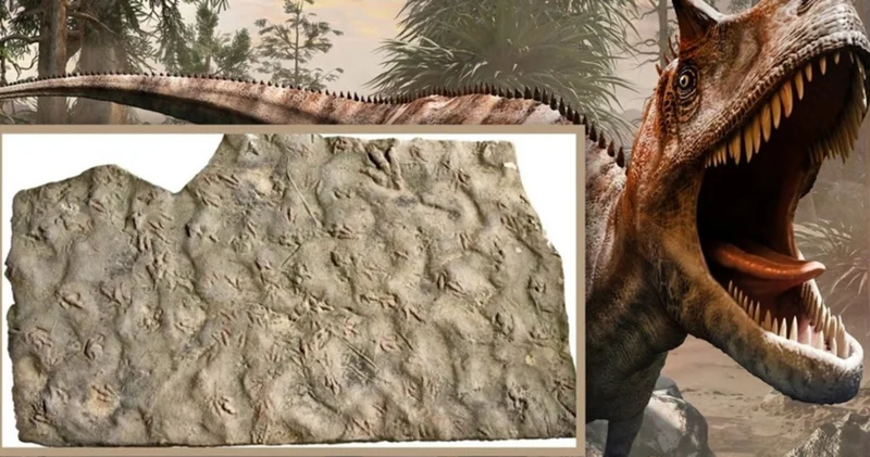 Çində 200 milyon illik dinozavr izləri aşkarlandı FOTO