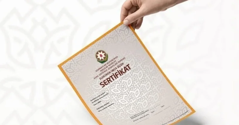 Azərbaycanda 11 ayda 471 minə yaxın ASAN İmza sertifikatı verilib
