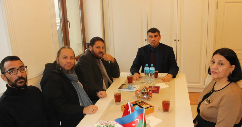 Əlcəzairin Konstantin Universitetinin müəllimləri Şərqşünaslıq İnstitutunda olublar