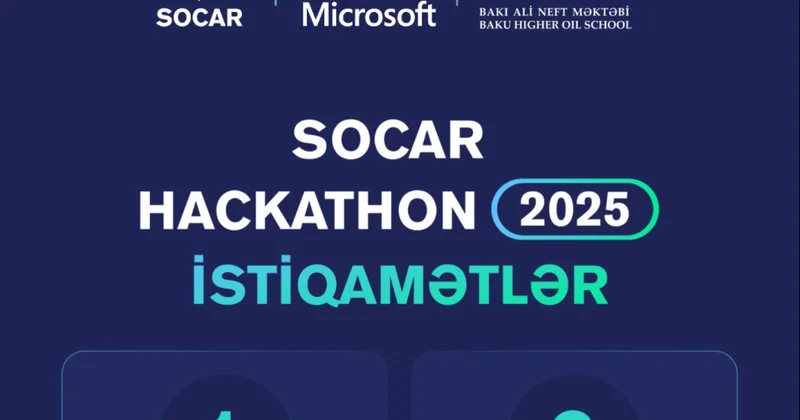“Microsoft” şirkəti “SOCAR Hackathon 2025” tədbirinə rəsmi tərəfdaş kimi qoşulur