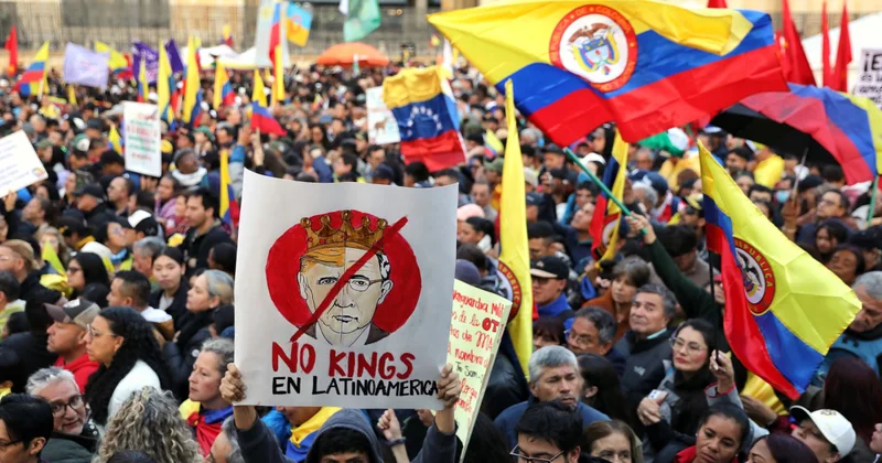 Жители Колумбии грудью встречают угрозы Трампа объектив