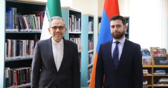 İran və Ermənistan rəsmiləri Tramp marşrutu nu müzakirə ediblər