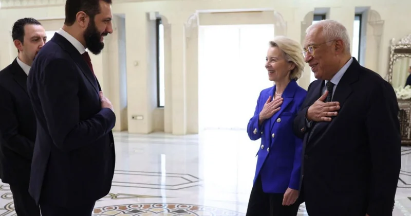 Аш Шараа встретился с лидерами ЕС в Дамаске Minval Politika