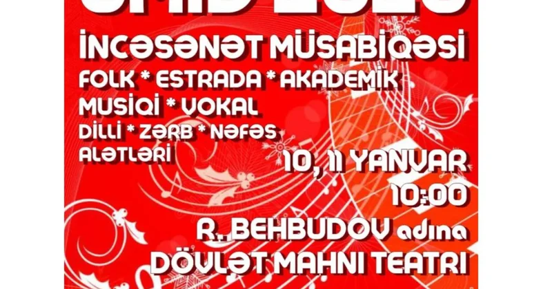 “Ümid 2026” incəsənət müsabiqəsi keçiriləcək