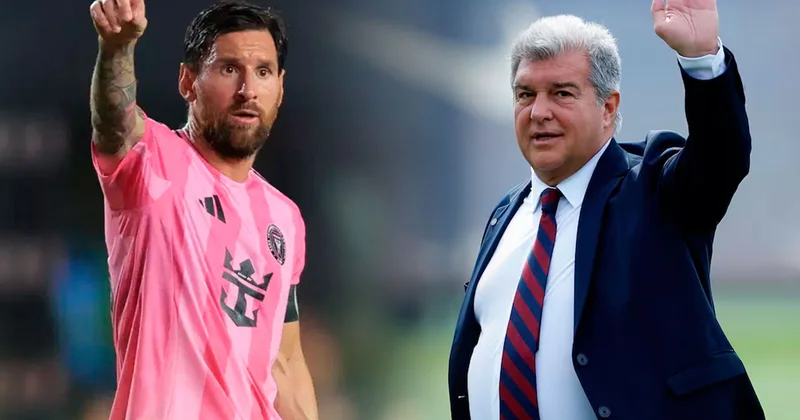 Laporta özünü Messi kimi apardı VİDEO