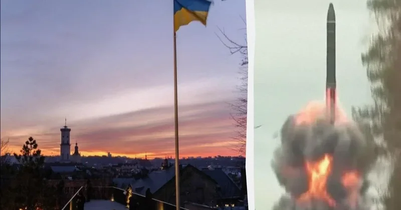 Rusiya Lvovu “Oreşnik” raketi ilə vuru
