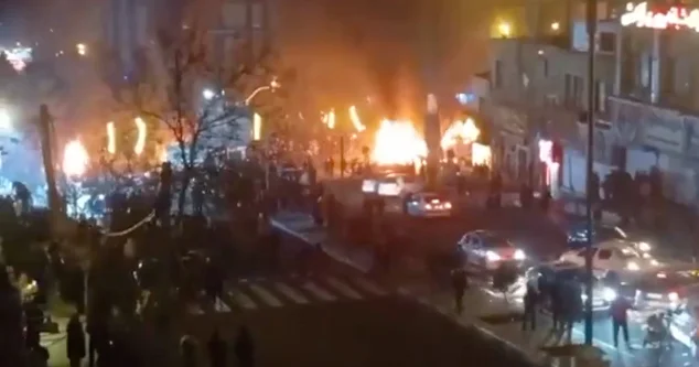 Тегеран после ночных протестов Minval Politika