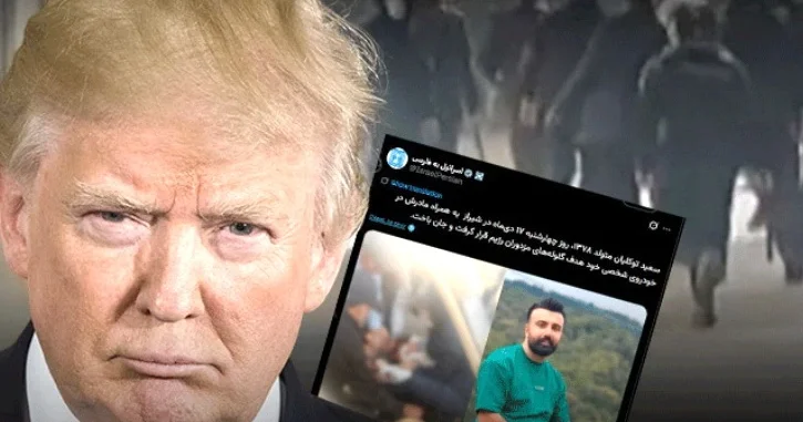 İsrail İrandan yazdı, Tramp paylaşdı! Küçələr alov içindədir