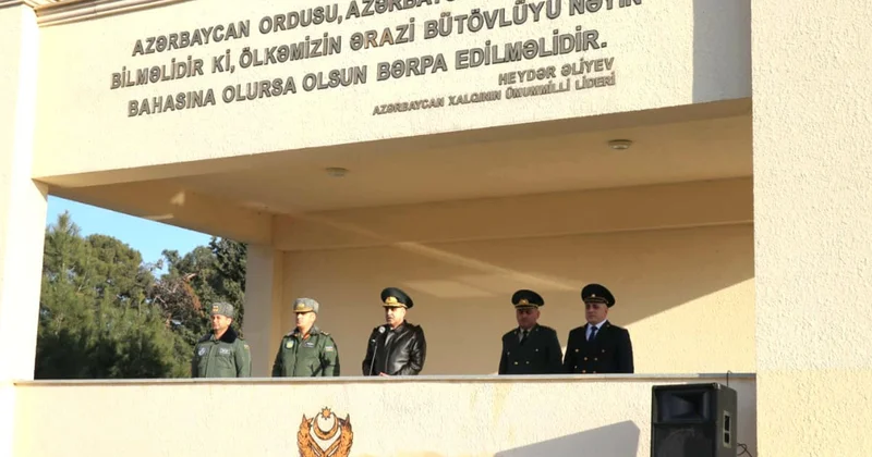 Bəhruz Əhmədov HHQ nin qulluqçuları ilə görüşdü Fotolar