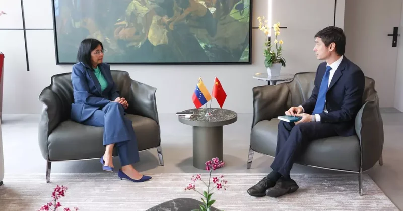 Делси Родригес встретилась с послом Китая